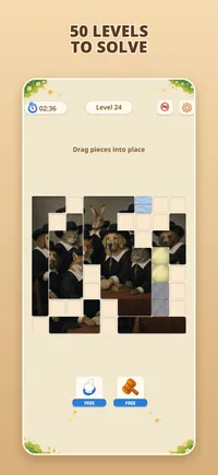 Funny Art Jigsaw: Masterpiece screenshot 6